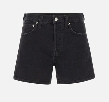 AGOLDE Shorts "Parker Long Vintage" BLACK Donna 