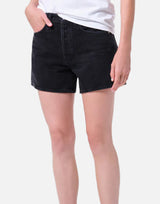 AGOLDE Shorts "Parker Long Vintage" BLACK Donna 