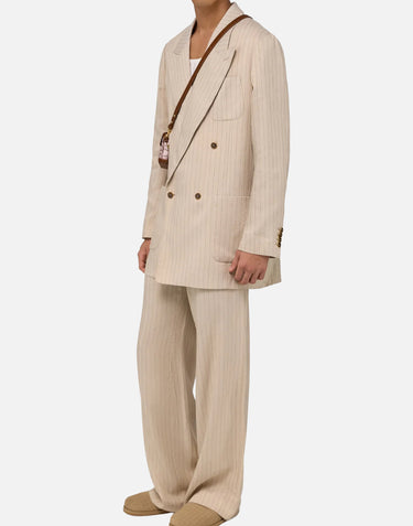 Pantaloni sartoriali gessati AMBMPA1043 271 AMIRI 