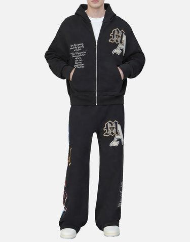 Felpa "Varsity Patch" AMTOJR1014 001 AMIRI 