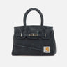Borsa a mano riciclata 37501 BLACK ANOTHER CHANCE 