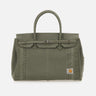 Borsa a mano riciclata 37502 GREEN ANOTHER CHANCE 