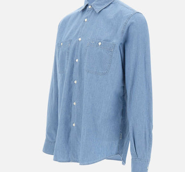 ASPESI Camicia "New C Slim" Light Blue Uomo 