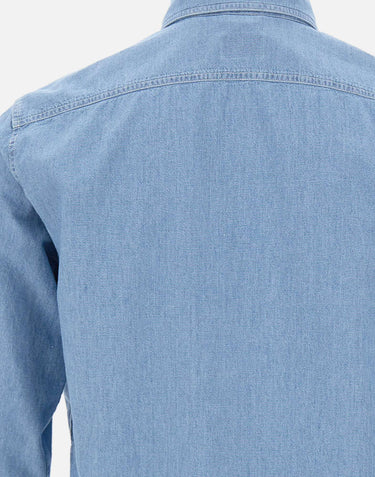 ASPESI Camicia "New C Slim" Light Blue Uomo 