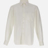 ASPESI Camicia in lino con taschino WHITE Uomo 