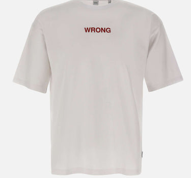 ASPESI T-shirt "Wrong" WHITE Uomo 