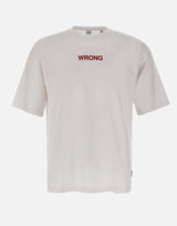 ASPESI T-shirt "Wrong" WHITE Uomo 