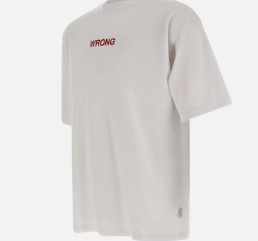 ASPESI T-shirt "Wrong" WHITE Uomo 