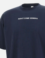 ASPESI T-shirt "Non è come sembra" BLUE Uomo 