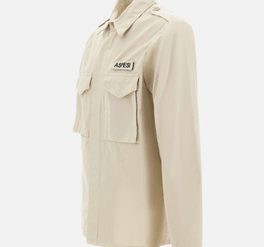 ASPESI Camicia "Field" BEIGE Uomo 