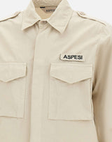 ASPESI Camicia "Field" BEIGE Uomo 
