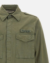 ASPESI Camicia "Field" GREEN Uomo 