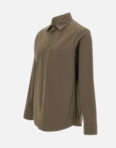 ASPESI Camicia in popeline di cotone GREEN Uomo 