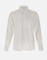 ASPESI Camicia in voile di cotone WHITE Uomo 
