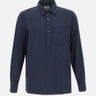 ASPESI Camicia in voile di cotone BLUE Uomo 