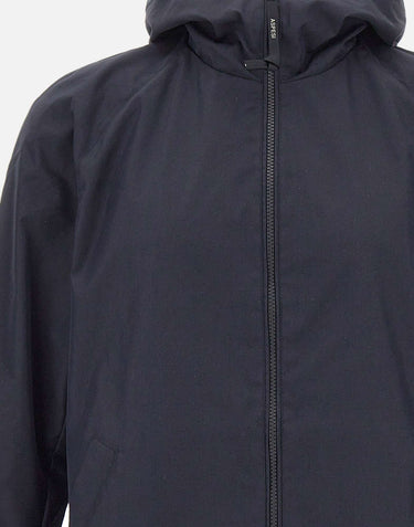 ASPESI Giubbotto reversibile in twill di cotone BLUE Uomo 