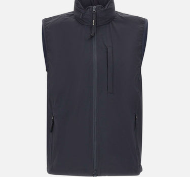 ASPESI Gilet sfoderato in nylon stretch BLUE Uomo 