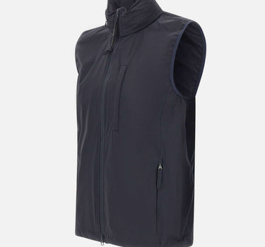 ASPESI Gilet sfoderato in nylon stretch BLUE Uomo 