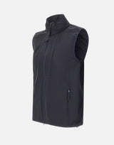 ASPESI Gilet sfoderato in nylon stretch BLUE Uomo 