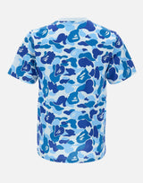 T-shirt "College ABC Camo" 001CSM301011M BLUE BAPE 