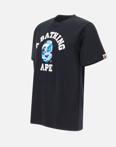 T-shirt "ABC Camo College" 001TEM301004M BKXBL BAPE 