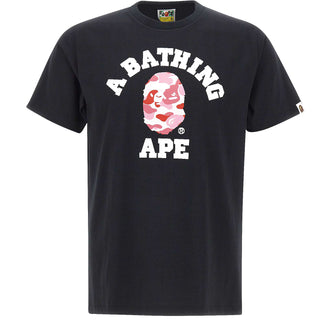 T-shirt "ABC Camo College" 001TEM301004M BKXPK BAPE 