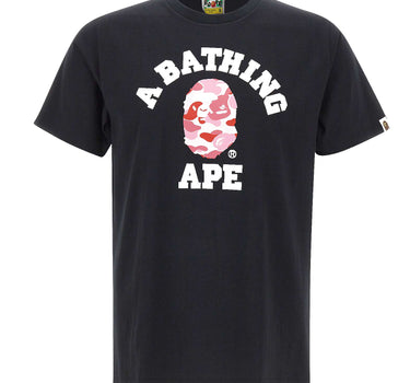 T-shirt "ABC Camo College" 001TEM301004M BKXPK BAPE 
