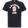 T-shirt "ABC Camo College" 001TEM301004M BKXPK BAPE 