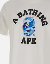 T-shirt "ABC Camo College" 001TEM301004M WHXBL BAPE 