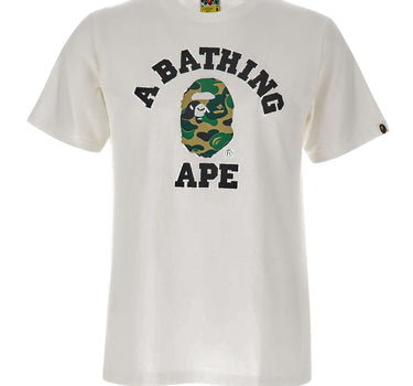T-shirt "ABC Camo College" 001TEM301004M WHXGR BAPE 