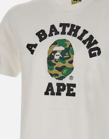 T-shirt "ABC Camo College" 001TEM301004M WHXGR BAPE 