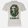 T-shirt "ABC Camo By Bathing  APE" 001TEM301005M WHXGR BAPE 