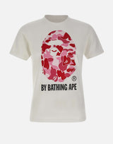 T-shirt "ABC Camo By Bathing  APE" 001TEM301005M WHXPK BAPE 