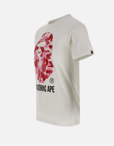T-shirt "ABC Camo By Bathing  APE" 001TEM301005M WHXPK BAPE 