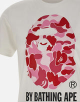 T-shirt "ABC Camo By Bathing  APE" 001TEM301005M WHXPK BAPE 