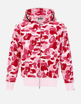 Felpa con cappuccio "ABC Camo 2nd Shark" 001ZPM301008M PINK BAPE 