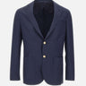 BARBA Blazer "Lello" in lana BLUE Uomo 