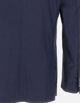BARBA Blazer "Lello" in lana BLUE Uomo 