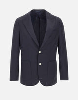 BARBA Blazer in lana BLUE Uomo 