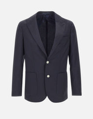BARBA Blazer in lana BLUE Uomo 