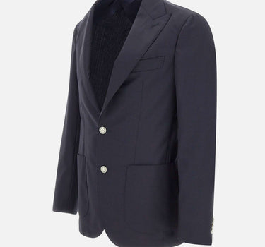 BARBA Blazer in lana BLUE Uomo 