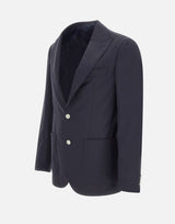 BARBA Blazer in lana BLUE Uomo 