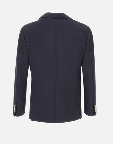 BARBA Blazer in lana BLUE Uomo 