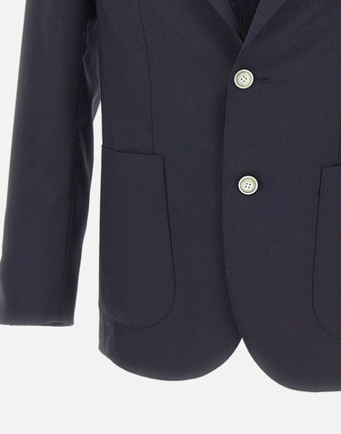 BARBA Blazer in lana BLUE Uomo 
