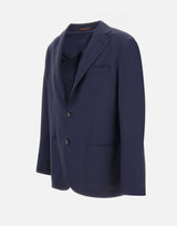 BARBA Blazer in lana BLUE Uomo 