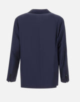 BARBA Blazer in lana BLUE Uomo 