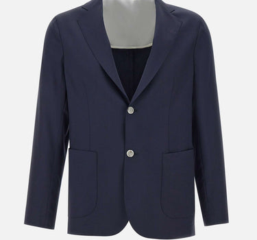 BARBA Blazer in lana BLUE Uomo 