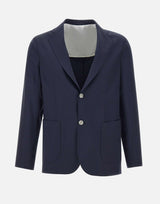 BARBA Blazer in lana BLUE Uomo 