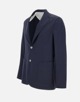 BARBA Blazer in lana BLUE Uomo 