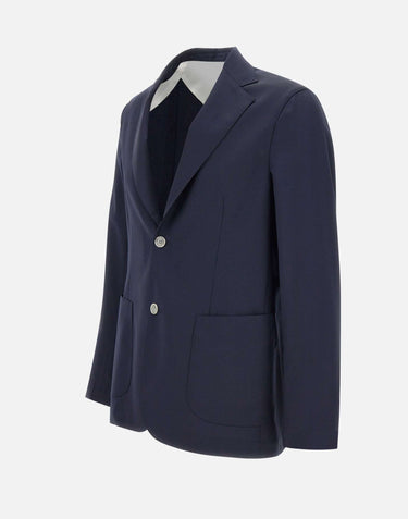 BARBA Blazer in lana BLUE Uomo 